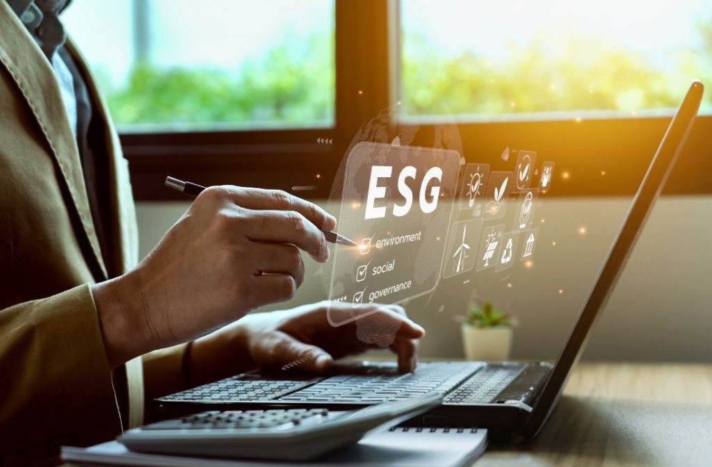 ESG-Dashboard für doppelte Wesentlichkeitsanalyse und CSRD-konforme Nachhaltigkeitsberichterstattung mit ERNA